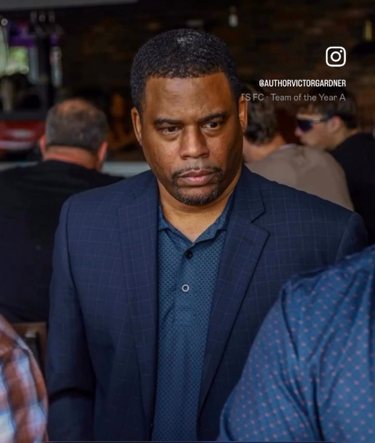Victor L. Gardner Jr. at a leadership event